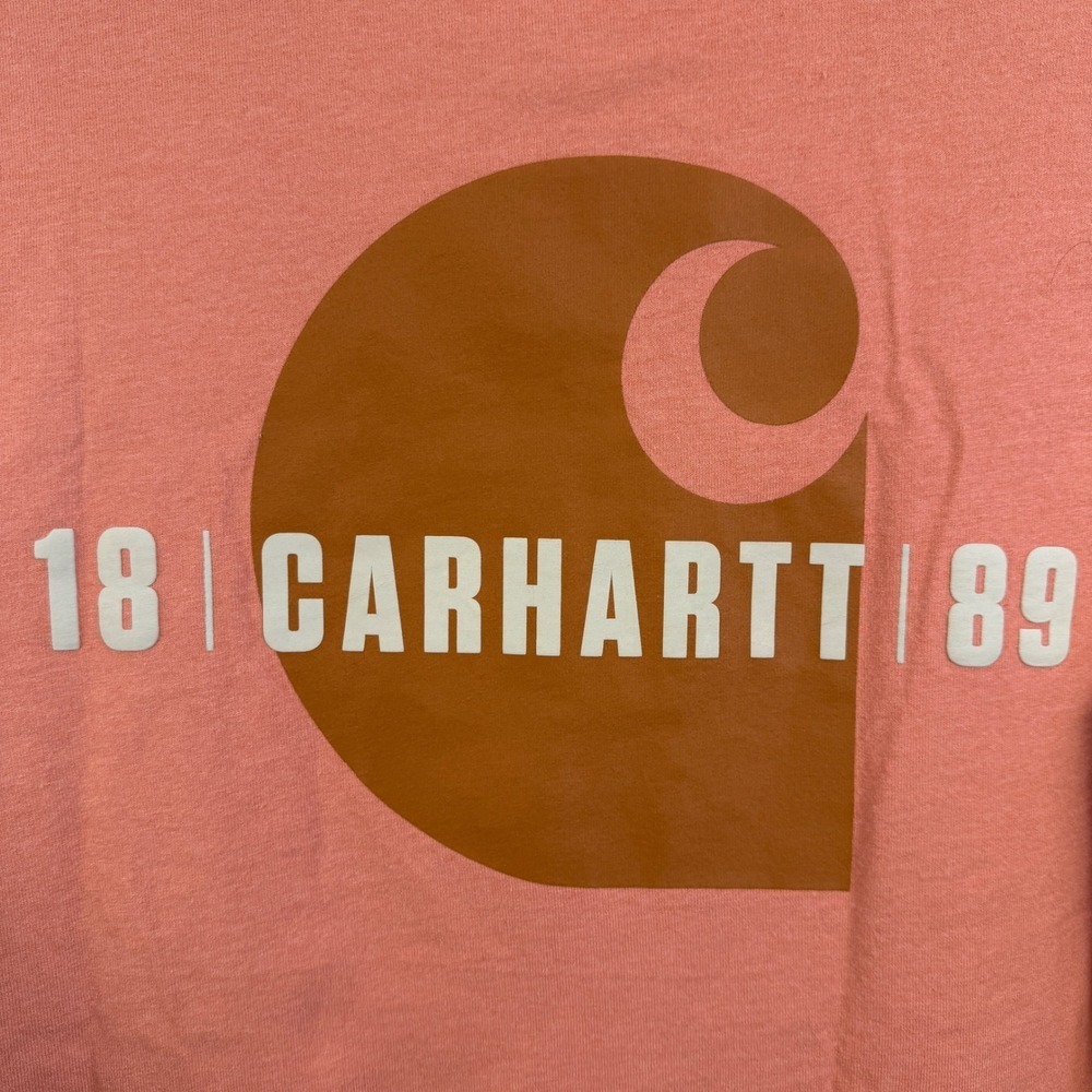 Carhartt‎ 1889 Graphic Long Sleeve Pocket T-Shirt Men's Medium Relaxed Fit - Picture 9 of 9